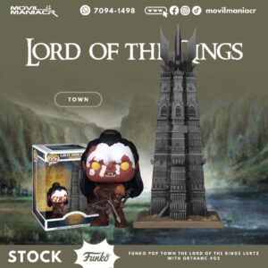 Funko Pop The Lord of the Rings Lurtz with Orthanc #02 - Town (Stock) ¡Disponible Ahora!