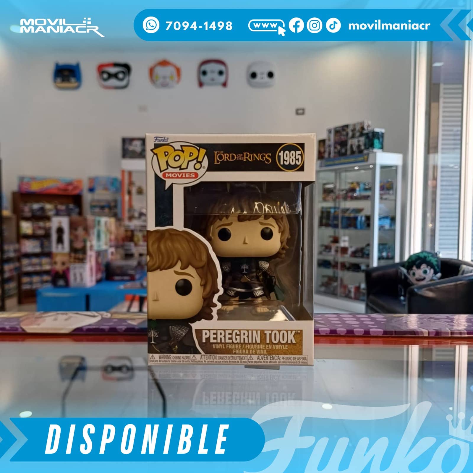 Funko Pop The Lord of the Rings Peregrin Took #1985 - (Stock) ¡Disponible Ahora! 2 Funko Pop The Lord of the Rings Peregrin Took #1985 - (Stock) ¡Disponible Ahora! - Imagen 2