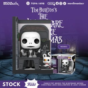 Funko Pop The Nightmare Before Christmas Jack's Room Nook - (Stock) ¡Disponible Ahora!