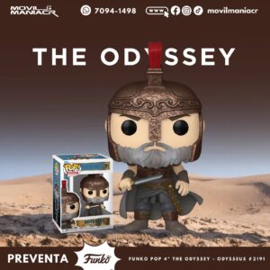 Funko Pop The Odyssey Odysseus #2191 - (Preventa) ¡Reserva Ahora!
