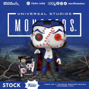 Funko Pop Universal Monsters Patchwork Dracula #2013 - (Stock) ¡Disponible Ahora!