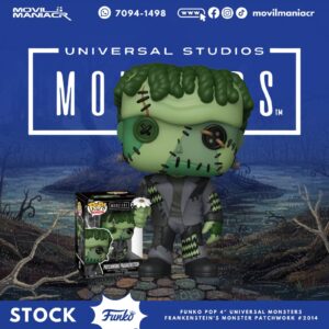 Funko Pop Universal Monsters Patchwork Frankenstein #2014 - (Stock) ¡Disponible Ahora!