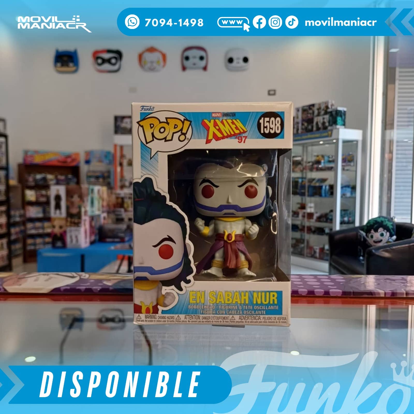 Funko Pop X-Men '97 En Sabah Nur #1598 - (Stock) ¡Disponible Ahora! 2 Funko Pop X-Men '97 En Sabah Nur #1598 - (Stock) ¡Disponible Ahora!