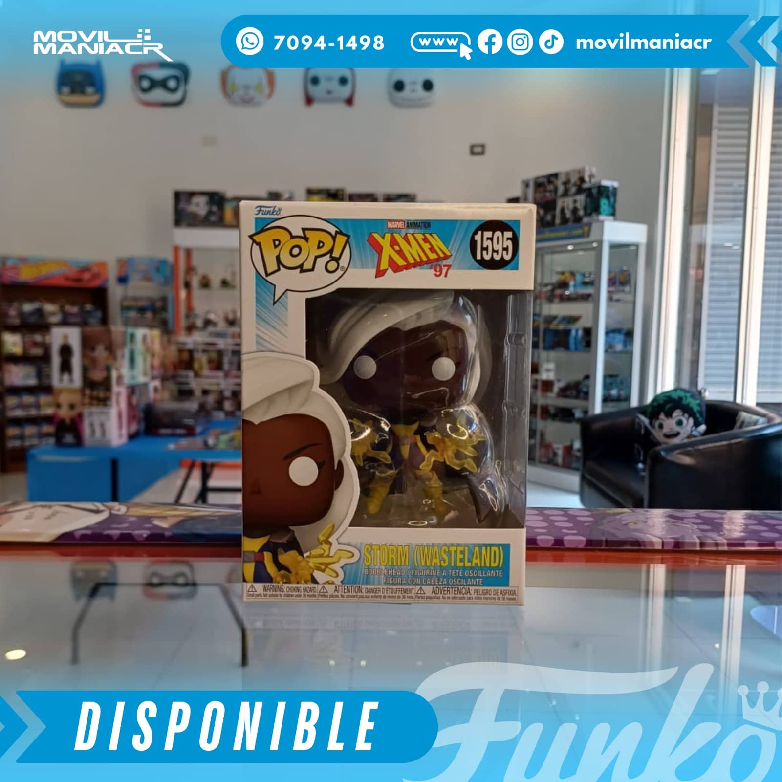 Funko Pop X-Men '97 Storm (Wasteland) #1595 - (Stock) ¡Disponible Ahora! 2 Funko Pop X-Men '97 Storm (Wasteland) #1595 - (Stock) ¡Disponible Ahora! - Imagen 2