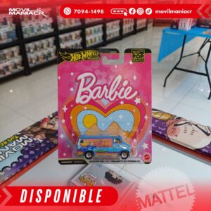 Hot Wheels Pop Culture Barbie Custom GMC Panel Van - Premium (Stock) ¡Disponible Ahora!