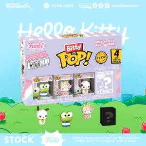 4-Pack Bitty Pop Sanrio Hello Kitty and Friends Keroppi - (Stock) ¡Disponible Ahora!