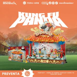 Armable Pantasy Kung Fu Panda Kungfu Theater(86514) - (Preventa) ¡Reserva Ahora!