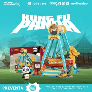 Armable Pantasy Kung Fu Panda Pirate Ship Ride(86516) - (Preventa) ¡Reserva Ahora!