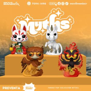 Colección 4 Funko Pop Myths - (Preventa) ¡Reserva Ahora!