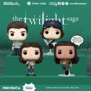 Colección 4 Funko Pop Twilight - (Preventa) ¡Reserva Ahora!