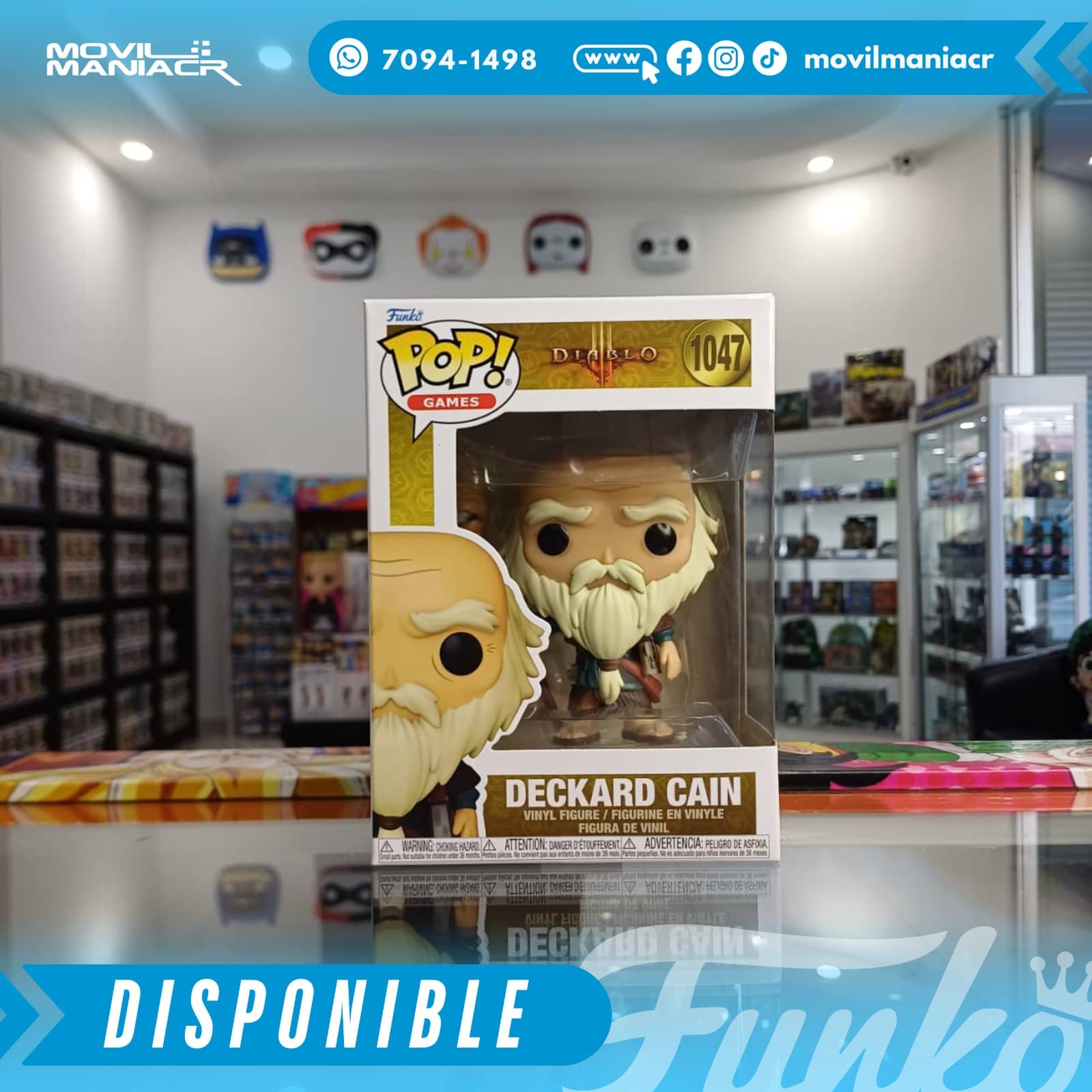Funko Pop Diablo 3 Deckard Cain #1047 - (Stock) ¡Disponible Ahora! 2 Funko Pop Diablo 3 Deckard Cain #1047 - (Stock) ¡Disponible Ahora! - Imagen 2