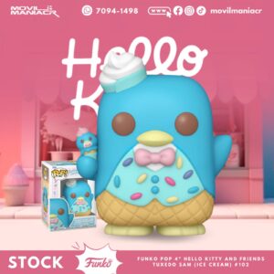 Funko Pop Hello Kitty and Friends Tuxedosam (Ice Cream) #102 - (Stock) ¡Disponible Ahora!