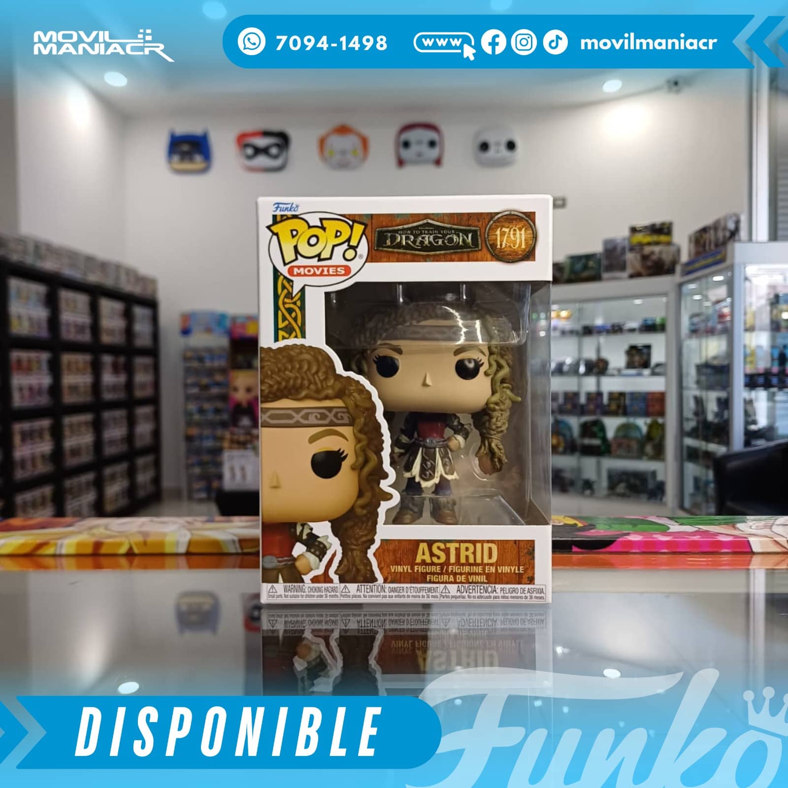 Funko Pop How to Train Your Dragon Live Action Astrid #1791 - (Stock) ¡Disponible Ahora! 2 Funko Pop How to Train Your Dragon Live Action Astrid #1791 - (Stock) ¡Disponible Ahora! - Imagen 2