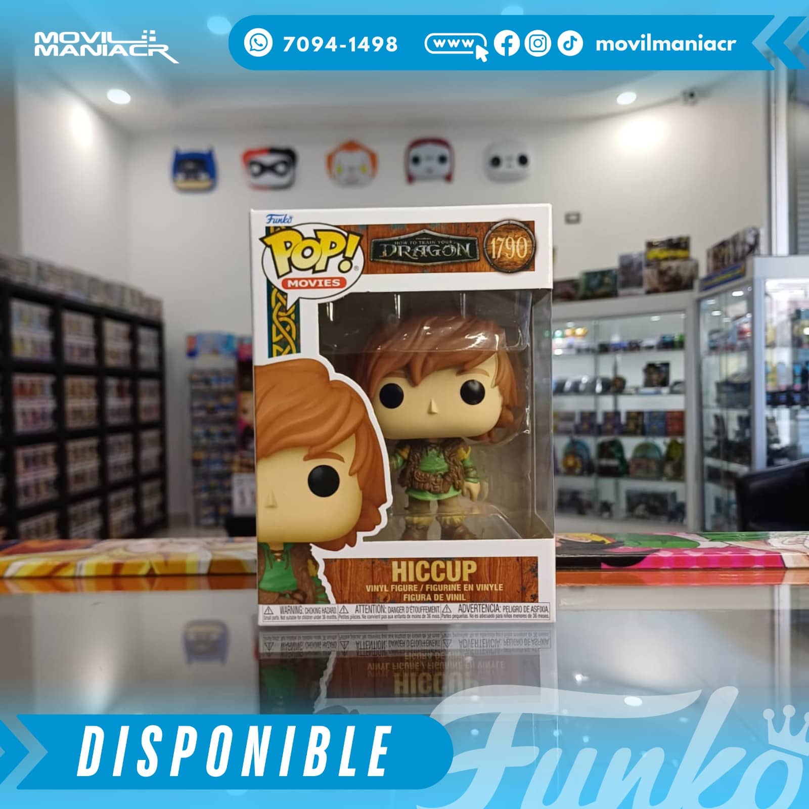 Funko Pop How to Train Your Dragon Live Action Hiccup #1790 - (Stock) ¡Disponible Ahora! 2 Funko Pop How to Train Your Dragon Live Action Hiccup #1790 - (Stock) ¡Disponible Ahora! - Imagen 2