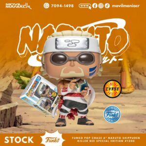 Funko Pop Naruto Shippuden Killer Bee CHASE Special Edition #1200 - (Stock) ¡Disponible Ahora!