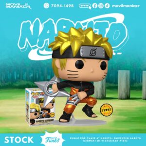 Funko Pop Naruto Shippuden Naruto Uzumaki Chase #1843 - (Stock) ¡Disponible Ahora!