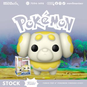 Funko Pop Pokémon Fidough #1051 - (Stock) ¡Disponible Ahora!