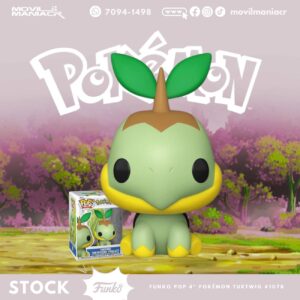Funko Pop Pokémon Turtwig #1078 - (Stock) ¡Disponible Ahora!