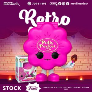 Funko Pop Polly Pocket Flower Pink #157 - (Stock) ¡Disponible Ahora!