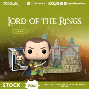 Funko Pop The Lord of the Rings Elrond with Rivendell #1747- Town (Stock) ¡Disponible Ahora!