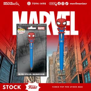 Lapicero Funko Pop Spider-Man - (Stock) ¡Disponible Ahora!