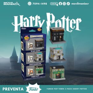 3-Pack Town Bitty Pop Harry Potter - (Preventa) ¡Reserva Ahora!