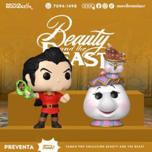 Colección 2 Funko Pop Beauty and the Beast - (Preventa) ¡Reserva Ahora!
