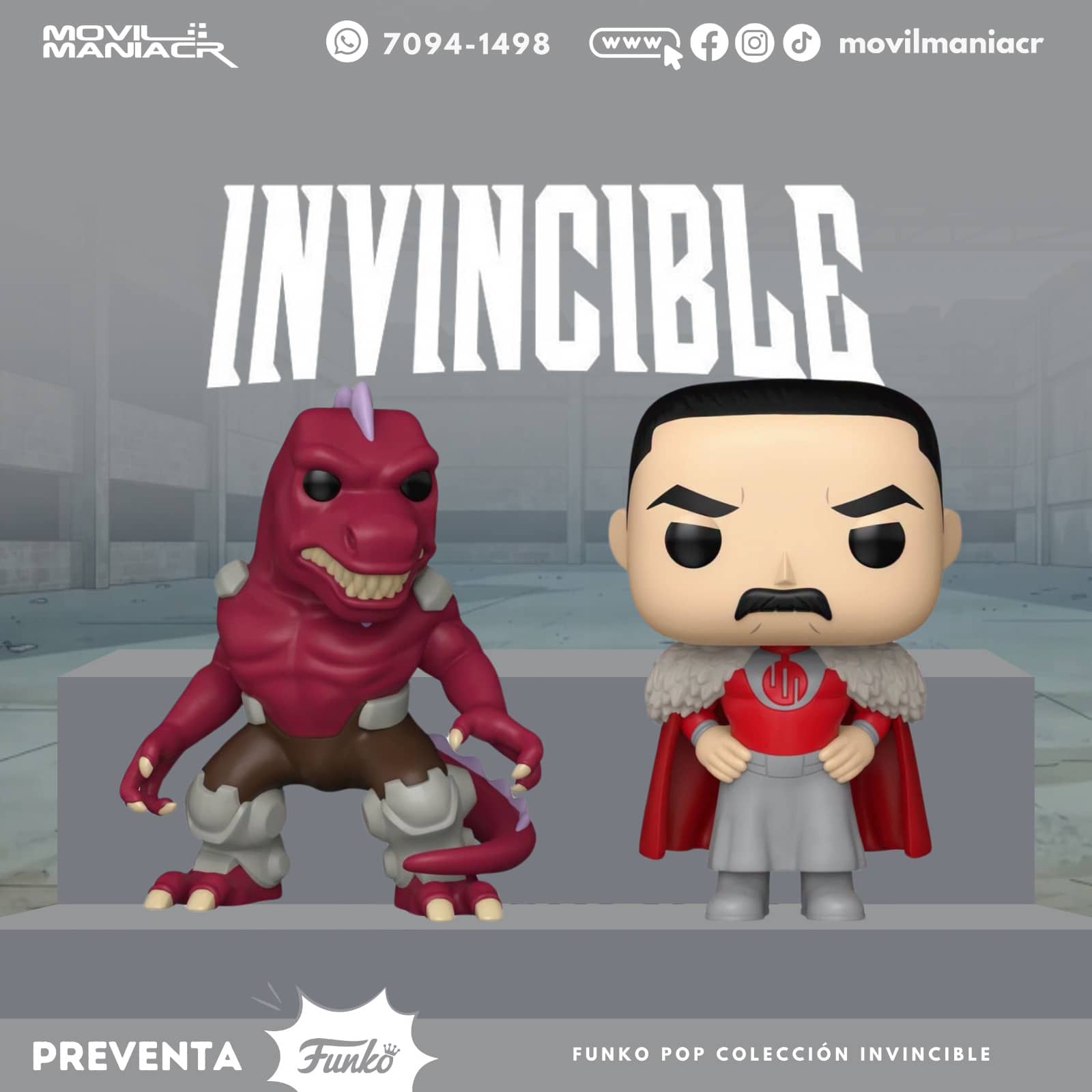 Colección 2 Funko Pop Invincible - (Preventa) ¡Reserva Ahora! 1 Colección 2 Funko Pop Invincible - (Preventa) ¡Reserva Ahora!