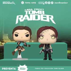 Colección 2 Funko Pop Lara Croft Tomb Raider - (Preventa) ¡Reserva Ahora!