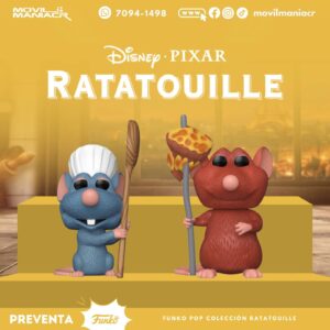 Colección 2 Funko Pop Ratatouille - (Preventa) ¡Reserva Ahora!