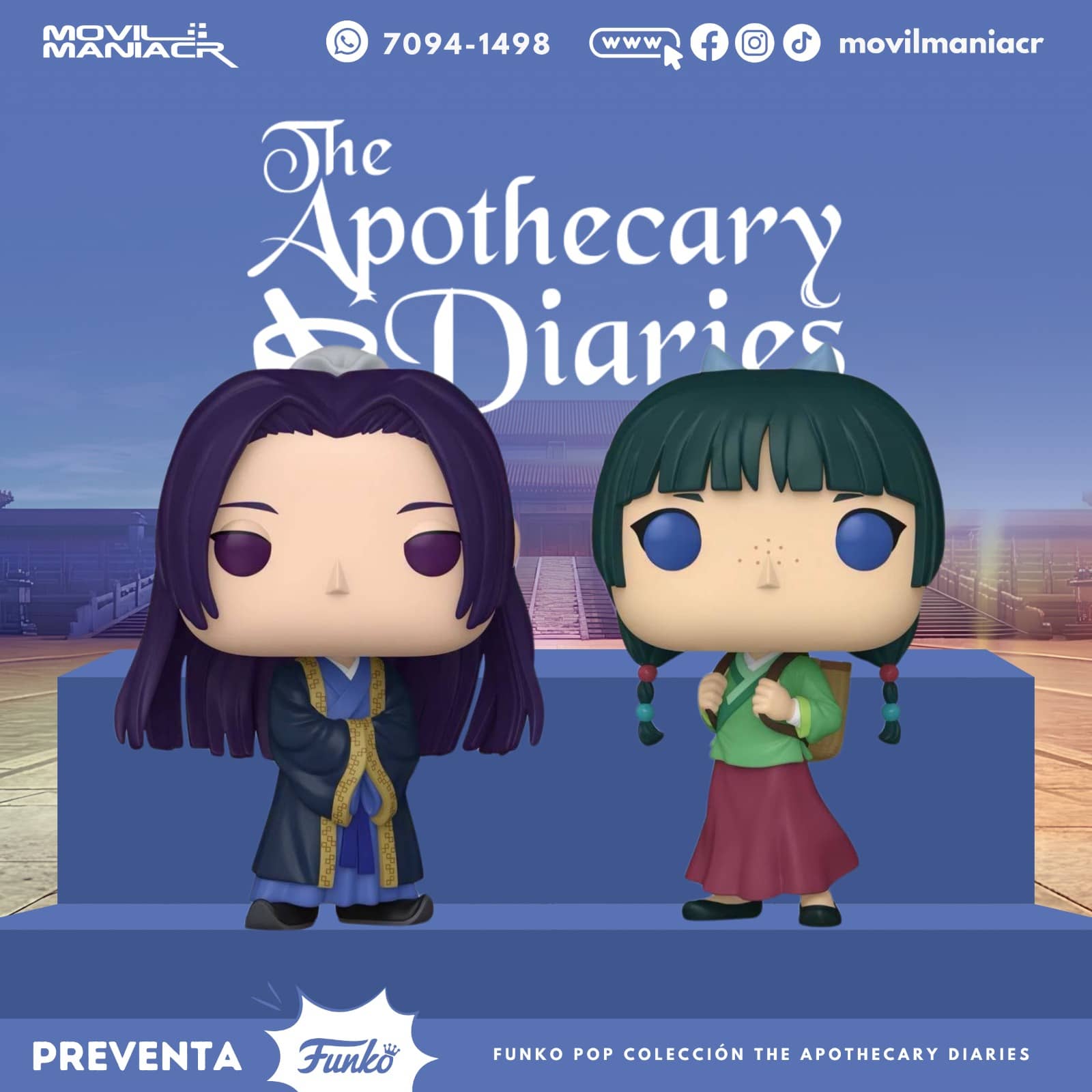 Colección 2 Funko Pop The Apothecary Diaries - (Preventa) ¡Reserva Ahora! 1 Colección 2 Funko Pop The Apothecary Diaries - (Preventa) ¡Reserva Ahora!