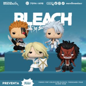 Colección 4 Funko Pop Bleach Thousand Year Blood War - (Preventa) ¡Reserva Ahora!