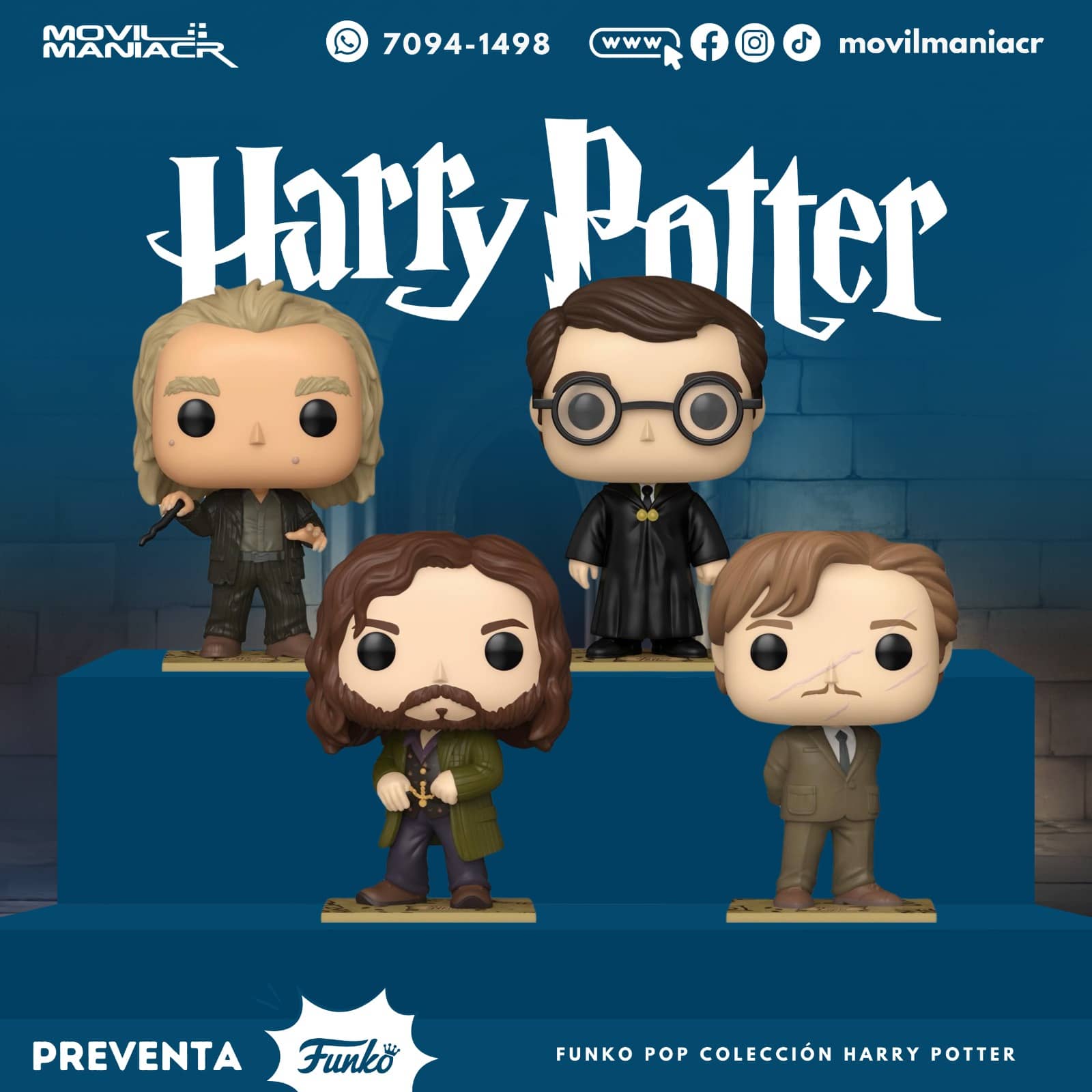 Colección 4 Funko Pop Harry Potter Marauder's Map - (Preventa) ¡Reserva Ahora! 1 Colección 4 Funko Pop Harry Potter Marauder's Map - (Preventa) ¡Reserva Ahora!