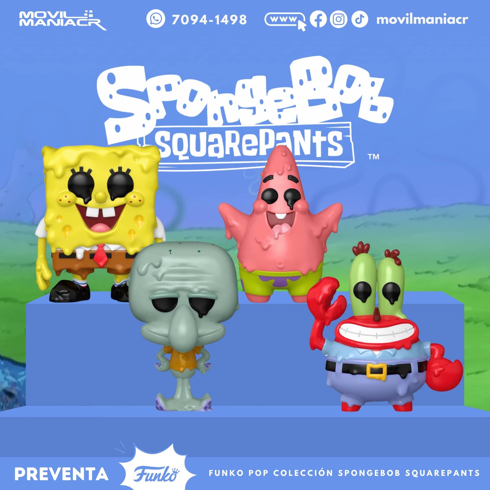 Colección 4 Funko Pop SpongeBob Squarepants - (Preventa) ¡Reserva Ahora! 1 Colección 4 Funko Pop SpongeBob Squarepants - (Preventa) ¡Reserva Ahora!