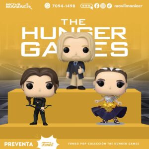 Colección 3 Funko Pop The Hunger Games - (Preventa) ¡Reserva Ahora!