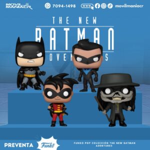 Colección 4 Funko Pop The New Batman Adventures - (Preventa) ¡Reserva Ahora!