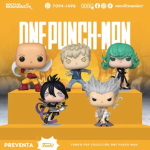Colección 5 Funko Pop One Punch Man - (Preventa) ¡Reserva Ahora!