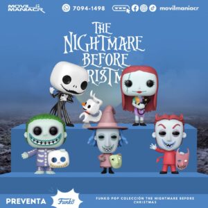 Colección 5 Funko Pop The Nightmare Before Christmas - (Preventa) ¡Reserva Ahora!