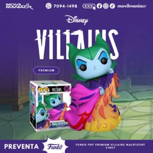 Funko Pop Disney Villains Maleficent Premium #1807 - (Preventa) ¡Reserva Ahora!