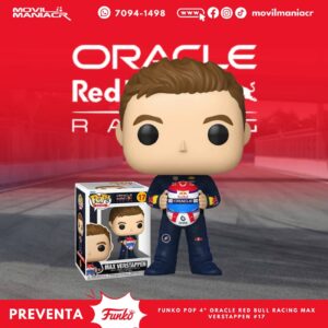 Funko Pop Formula 1 Oracle Red Bull Max Verstappen #17 - (Preventa) ¡Reserva Ahora!