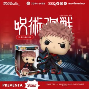 Funko Pop Jujutsu Kaisen Yuji Itadori 10Pulgadas #2535