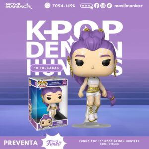 Funko Pop K-Pop Demon Hunters Rumi 10Pulgadas #2533 - (Preventa) ¡Reserva Ahora!
