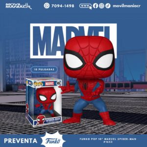 Funko Pop Spider-Man 10Pulgadas #1653 - (Preventa) ¡Reserva Ahora!