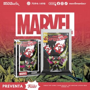 Funko Pop The Amazing Spider-Man Venom Comic Cover #81 - (Preventa) ¡Reserva Ahora!