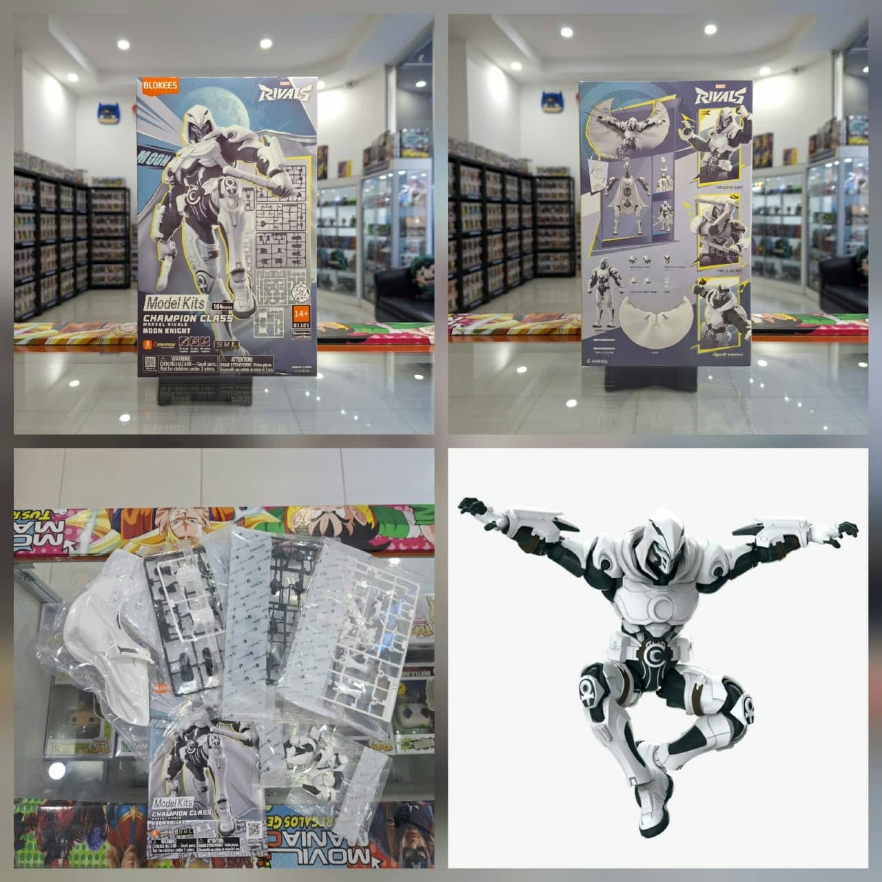 Blokees Marvel Rivals Moon Knight Model Kit – ¡Disponible Ahora ...