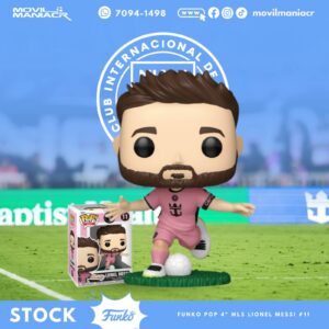 Funko Pop MLS Inter Miami Lionel Messi #11 - (Stock) ¡Disponible Ahora!